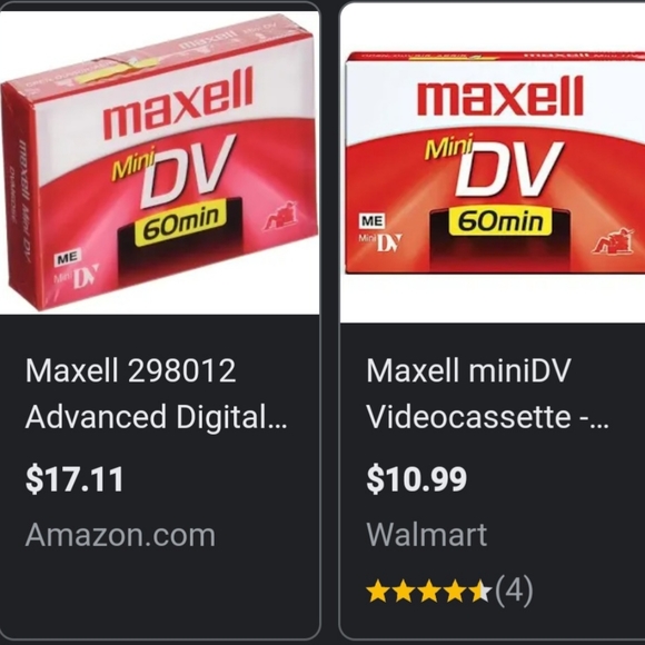 Maxell Mini DV Digital Cassette - Picture 7 of 12